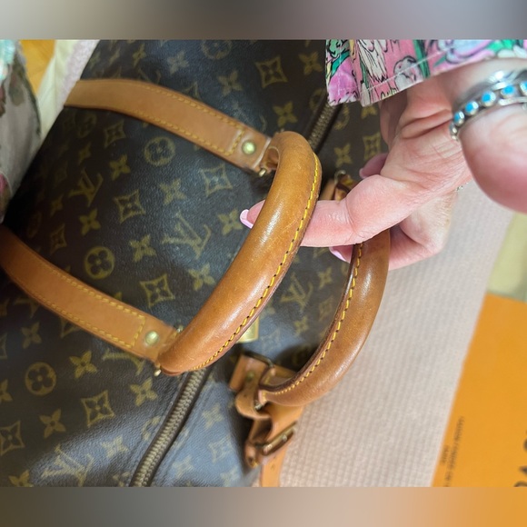 Louis Vuitton Keepall 55 Duffel Travel Bag - Picture 10 of 15